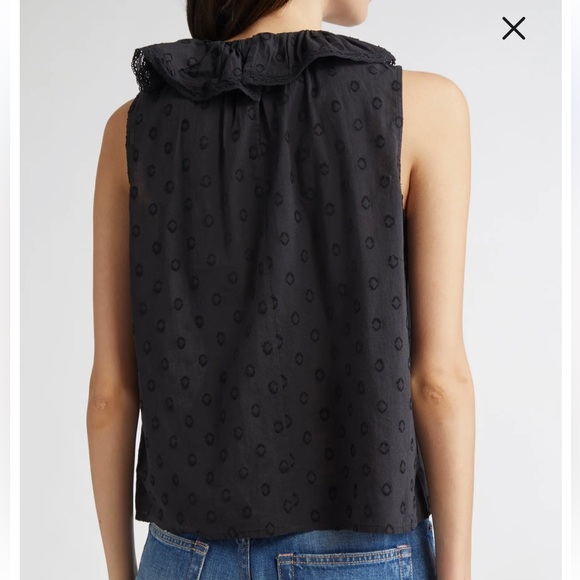 Ulla Johnson Black Ruffled Blouse - Never Worn! - Picture 2 of 8